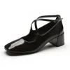 Sophie Ballerina Shoe 77-455 BLACK