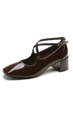 Sophie Ballerina Shoe 77-455 BROWN