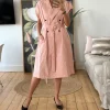 Tamares Vest Dress BABY PINK
