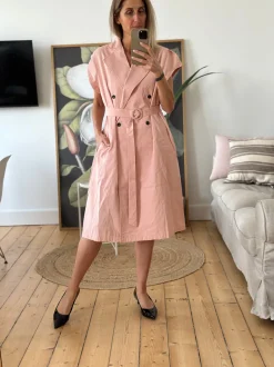 Tamares Vest Dress BABY PINK