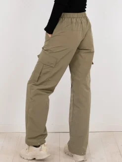 Tati Nylon Pants DUSTY ARMY