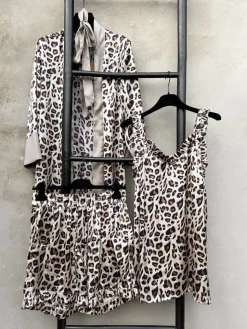 Uno Strap Top LEO PRINT