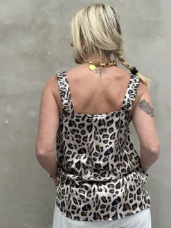 Uno Strap Top LEO PRINT