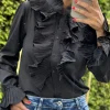 Vigga Flæseskjorte BLACK