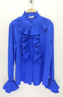 Vigga Flæseskjorte INDIGO BLUE