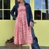Vigo Skirt PINK PAISLEY