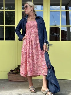 Vigo Skirt PINK PAISLEY