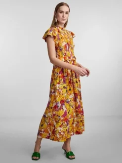 Yas Finna SS Long Dress