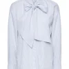 YasLoma LS Stripe Shirt STAR WHITE