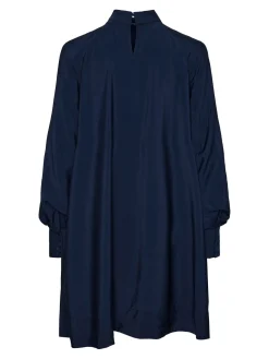 YasNira LS Dress NAVY BLAZER