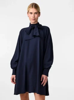 YasNira LS Dress NAVY BLAZER