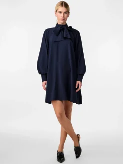 YasNira LS Dress NAVY BLAZER