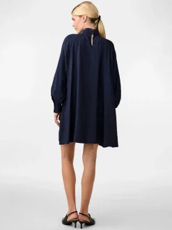 YasNira LS Dress NAVY BLAZER